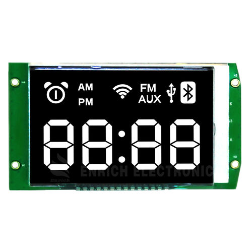 Latest company news about Black‑on‑White, Bold & Cool: ENRICH VA Negative Display Shows E‑Cig Battery & Power at a Glance