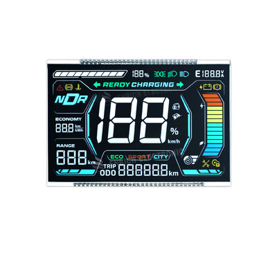 Giá tốt. VA âm phân đoạn truyền sóng LCD Ultra-Wide Temp -30 °C ~ 80 °C Pin kết nối 12 Đèn LED trắng trực tuyến