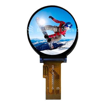 Good price 0.9 Inch Round Display Tft Lcd SPI Interface Lcd Round Display 128x128 Resolution ST7735 IC online