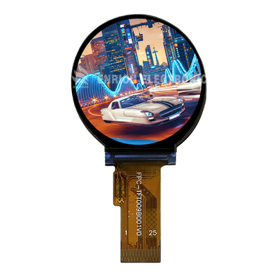 Giá tốt. Màn hình LCD TFT tròn 0.9 inch, độ phân giải 128x128, hướng nhìn IPS, ST7735 trực tuyến