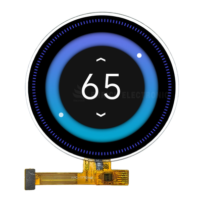 Good price 1.6 Inch Circular Tft Display MIPI 400x400 Resolution IC ST77903 QSPI online