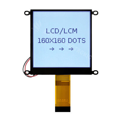 Bom preço. Tela LCD de matriz de pontos de 3,5 polegadas 160×160 com CI de driver UC1698u para aplicações industriais e médicas on-line