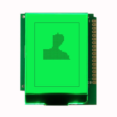 Un buon prezzo. Modulo display LCD a matrice di punti STN giallo verde da 2,5 pollici con risoluzione 128x96 e tecnologia COG in linea