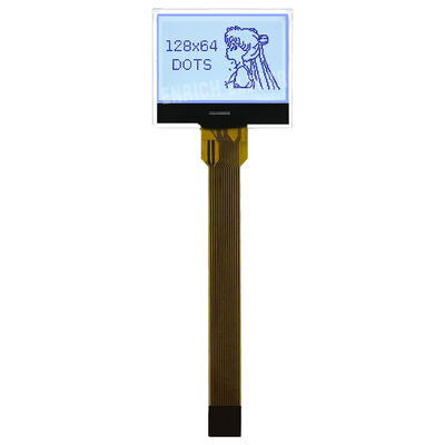 قیمت خوب صفحه نمایش LCD ماتریسی نقطه ای 1.3 اینچی با وضوح 12864 و درایور IC UC1701x برای الکترونیک صنعتی و مصرفی آنلاین