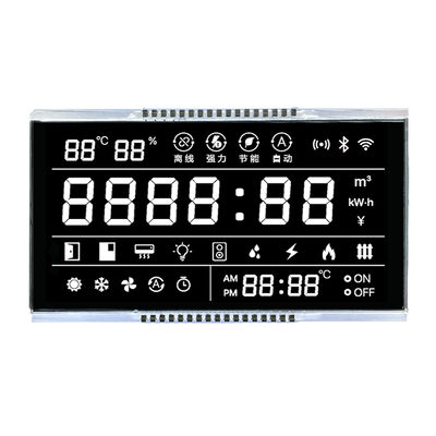 Un buen precio. Modulo LCD de segmento TN negro azul con pantalla de seda Segmento VA de alta definición para purificador en línea