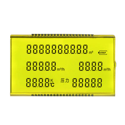 Un buen precio. Módulo LCD STN Amarillo Verde Segmentado con Pantalla de Temperatura para Medidor de Potencia Instrumento Eléctrico Venta al por Mayor en línea