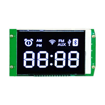 Dobra cena. Wyświetlacz Bluetooth samochodowy moduł LCD segmentowy VA BTN z widokiem na godzinę 12, szeroki zakres temperatur, tryb negatywny w Internecie